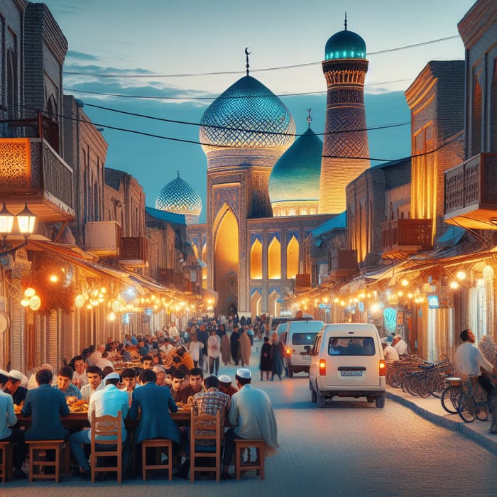 Vibrant Night Life in Tashkent: Exploring Hazrati Imam and Traditional Mahalla