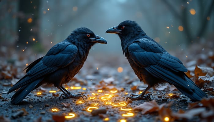 Huginn and Muninn: Nordic Wisdom Revealed