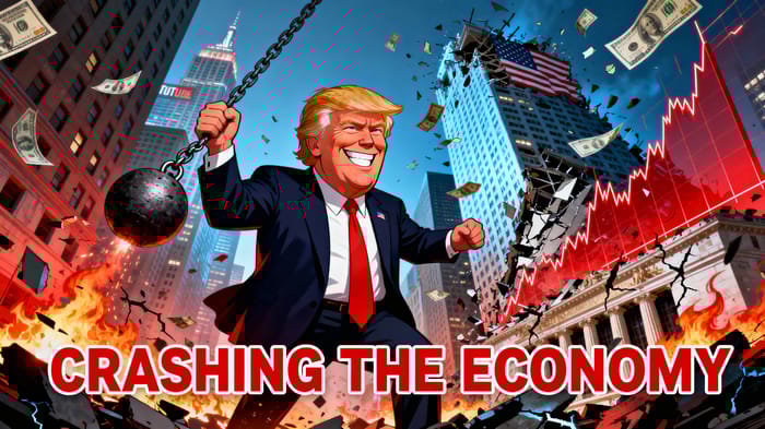 Trump's Economy Crash: Wrecking Ball Chaos