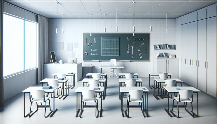 Minimalist Physics Classroom Design Ideas