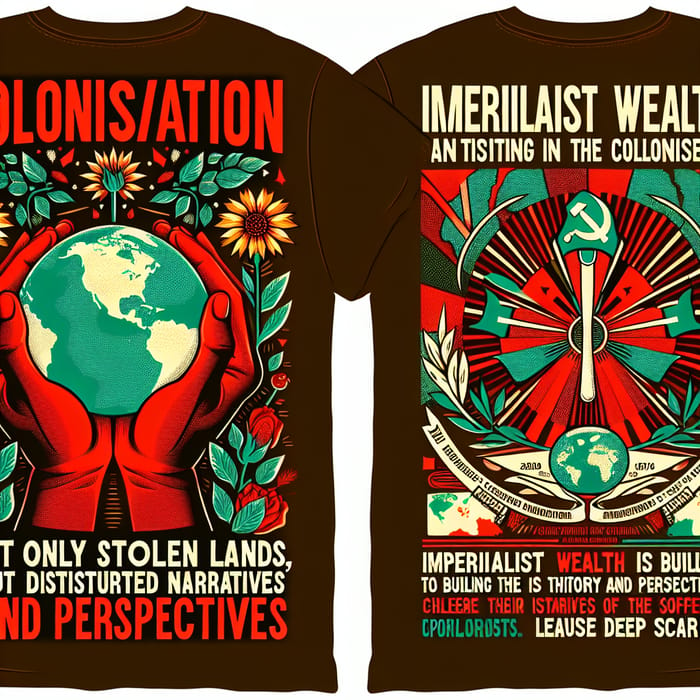 Resisting Colonial Narratives: Symbolic T-shirts with Empowering Designs