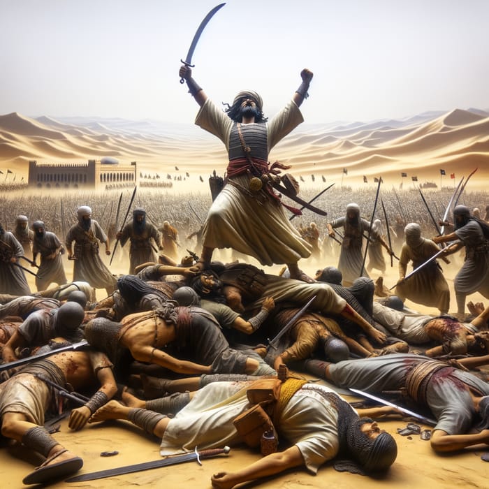 Epic Desert Battle Scene from Jahiliyyah Era | Muslim Triumph