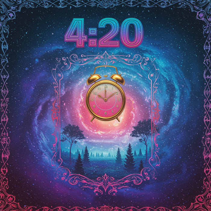 4:20 Album Cover Art Design