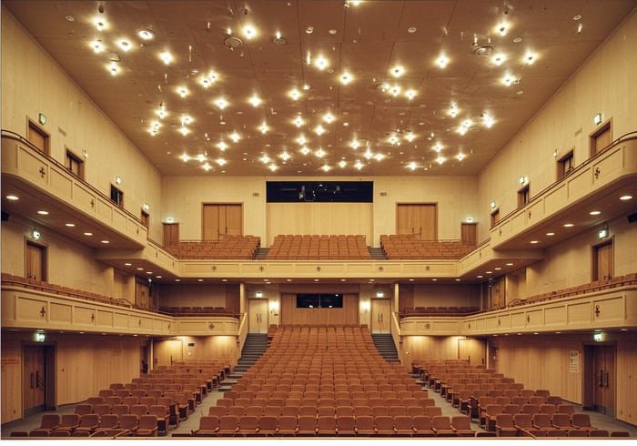 Acoustic Theater Hall Design for 230 Seats Acoustic Theater Hall Design for 230 Seats