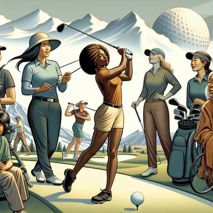 Diverse Women Golfers: A Global Celebration