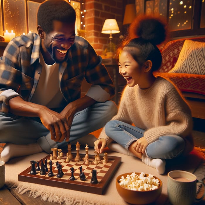 Heartwarming Father Daughter Chess Bonding | Special Family Moment