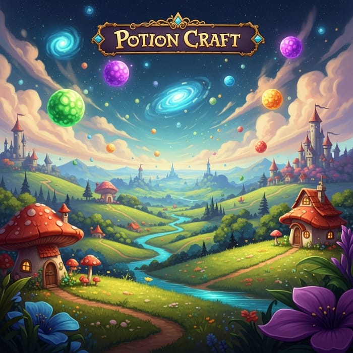 Medieval Fantasy Game HUD Background Design Medieval Fantasy Game HUD Background Design
