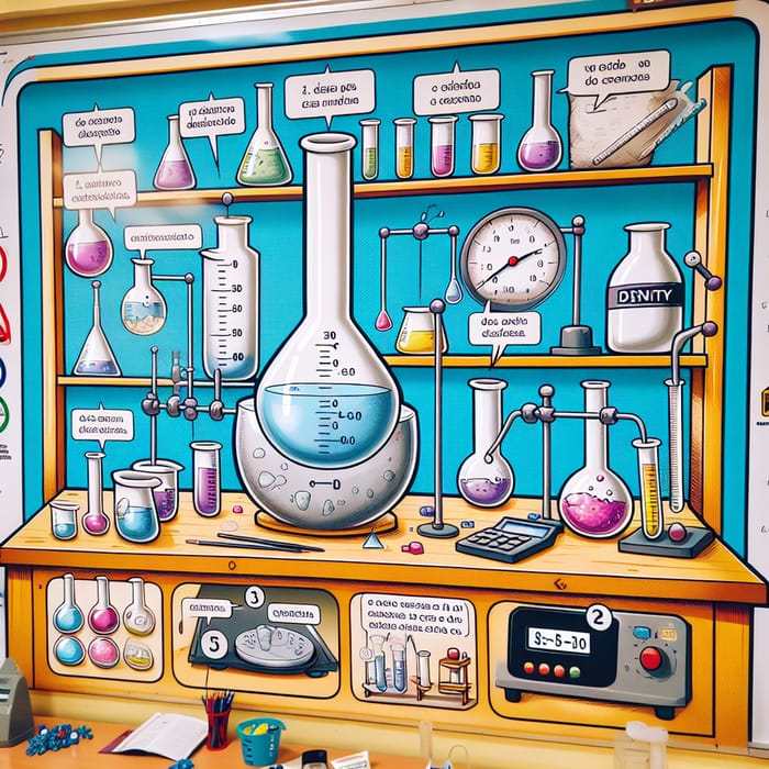 Chemistry Lab Density Exercise: Step-by-Step Guide in Spanish for Kids