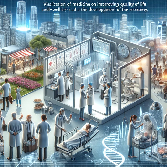 Impact of Medicine on Quality of Life & Economy: Visualized