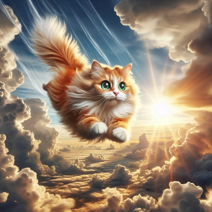 Cat Fly: Soaring Through the Sky with Style