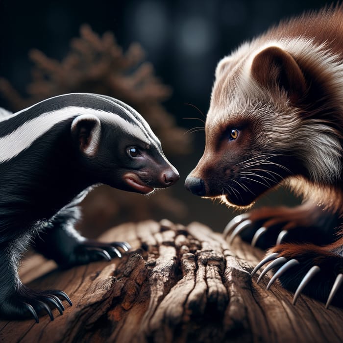 Honey Badger vs Wolverine: Battle of Weasel Families