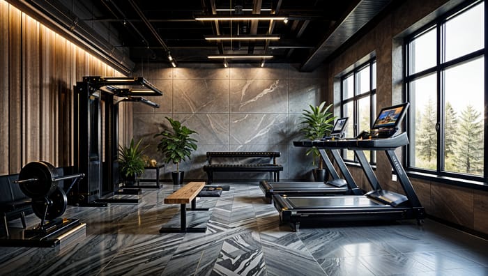 Industrial Gym Interior Design Ideas