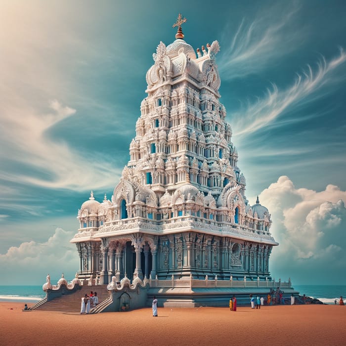 Our Lady of Vailankanni on Beach | Tranquil Religious Shrine