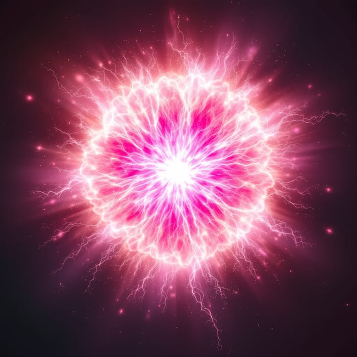 Magical Pink Energy Aura Magical Pink Energy Aura