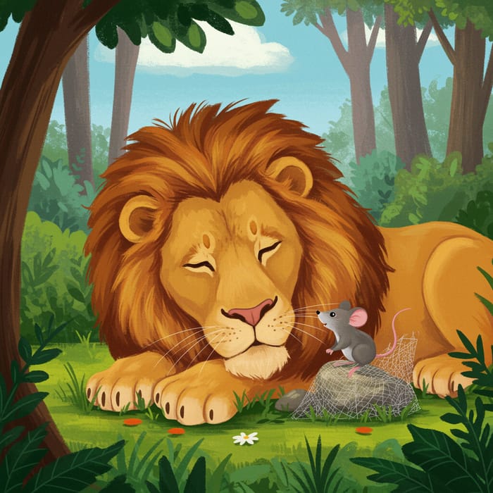 The Lion and the Mouse: A Tale of Friendship The Lion and the Mouse: A Tale of Friendship