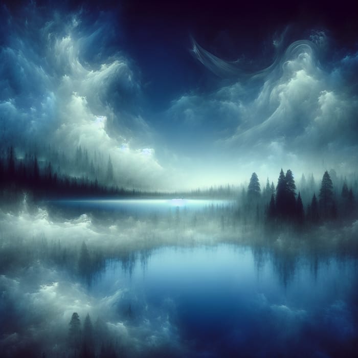 The Blue Haze: Enchanting Landscape Transformation The Blue Haze: Enchanting Landscape Transformation