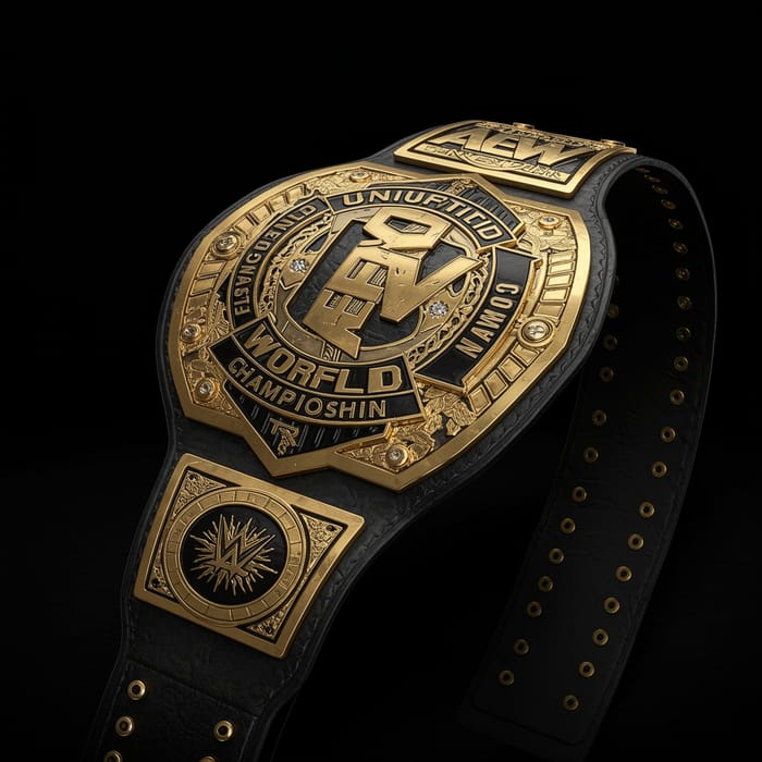 Unified AEW-TNA World Championship Belt