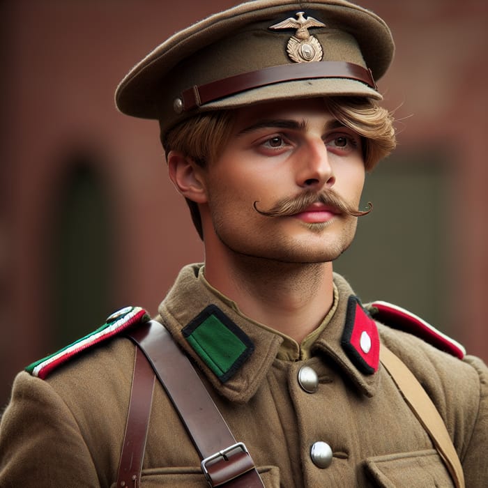 Italian World War II Soldier Costume | Blonde Bionda Hairstyle