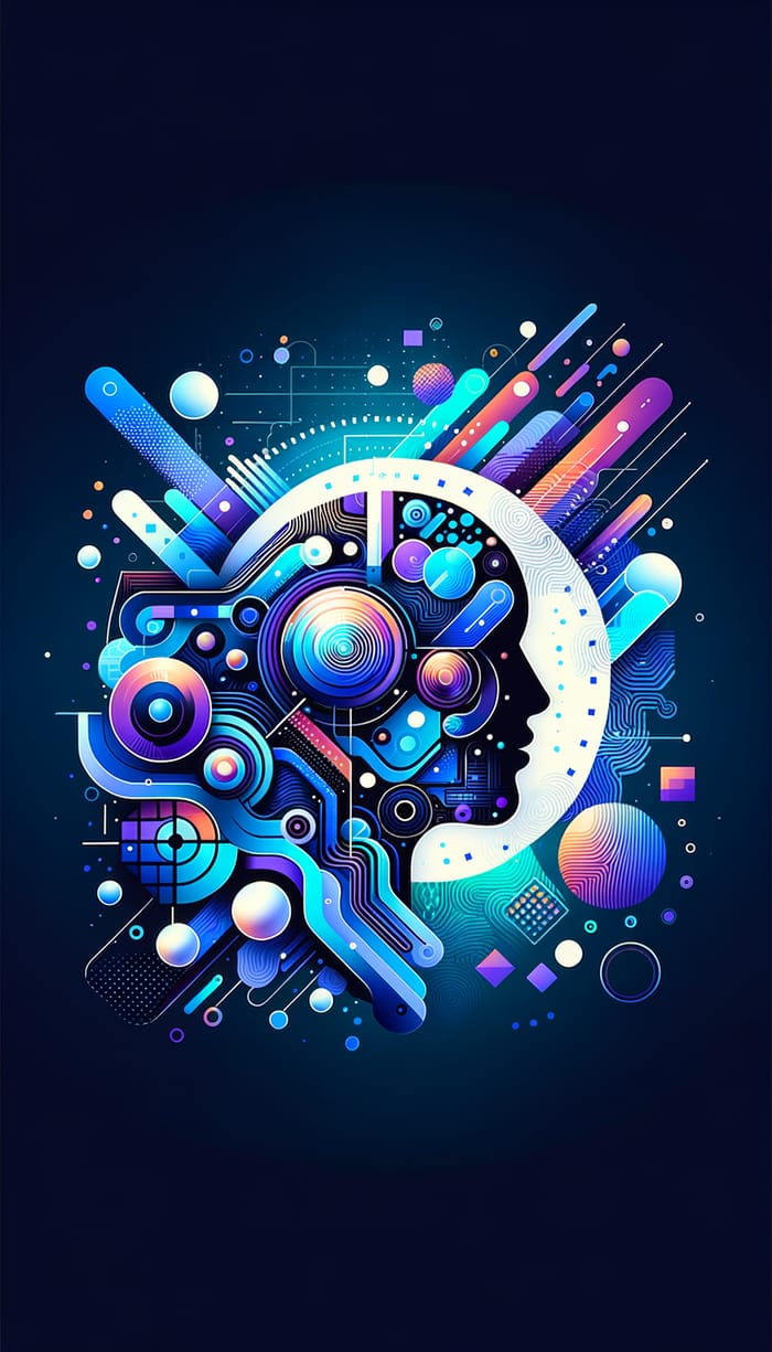 Eye-Catching Tech-Inspired Profile Picture for TikTok