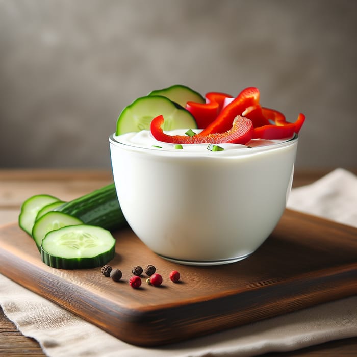 Creamy Yogurt Pepino Rojo Bowl