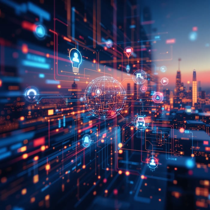 AI-Driven Security Systems Backgrounds for Teams & Zoom AI-Driven Security Systems Backgrounds for Teams & Zoom