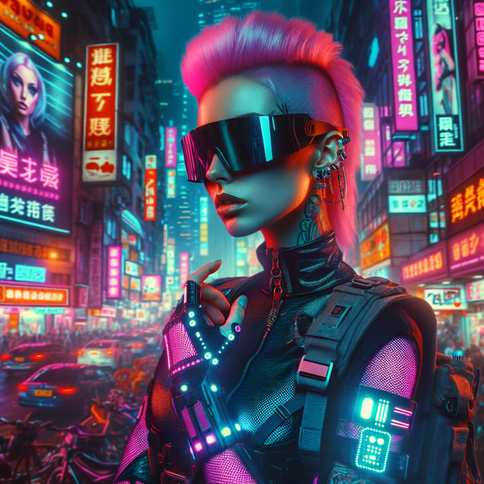 Cyberpunk Girl: Embrace the Neon Future