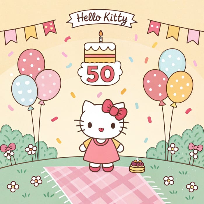 Celebrate Hello Kitty's 50th Anniversary!