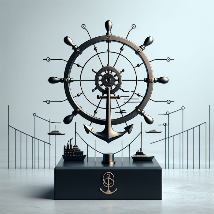 Minimalistic Maritime Trophy Design