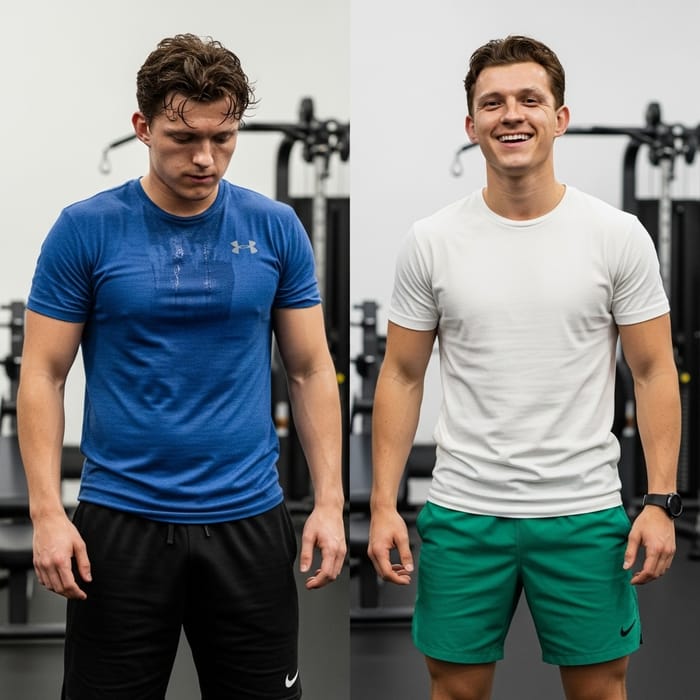 Tom Holland's Transformation: From Tired to Energized Tom Holland's Transformation: From Tired to Energized