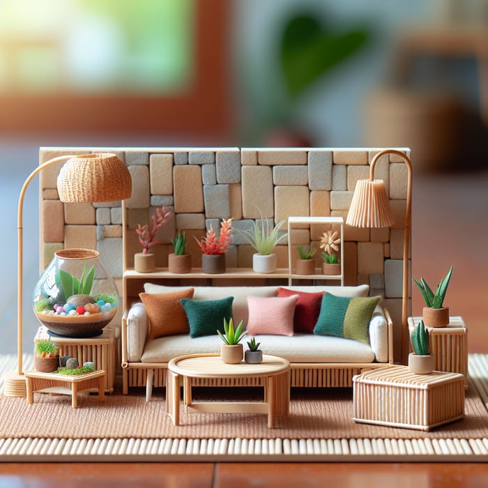 Create a Stunning Living Room Diorama