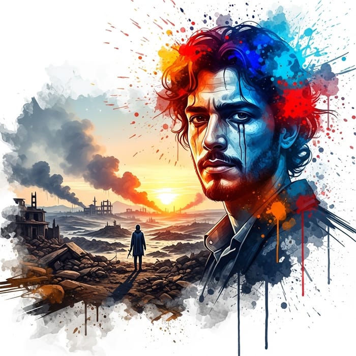 Vibrant Watercolor Portraits of Resilience Vibrant Watercolor Portraits of Resilience