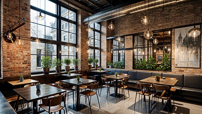 Modern Urban-Inspired Restaurant Design Ideas