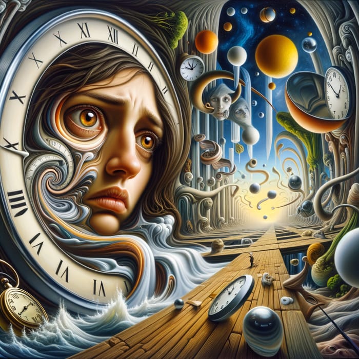 Surrealist Drug Descent | Dali Style & Chaotic World View