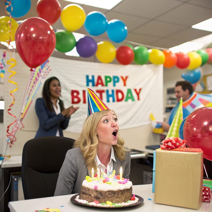 Joyful Office Birthday Celebration Ideas