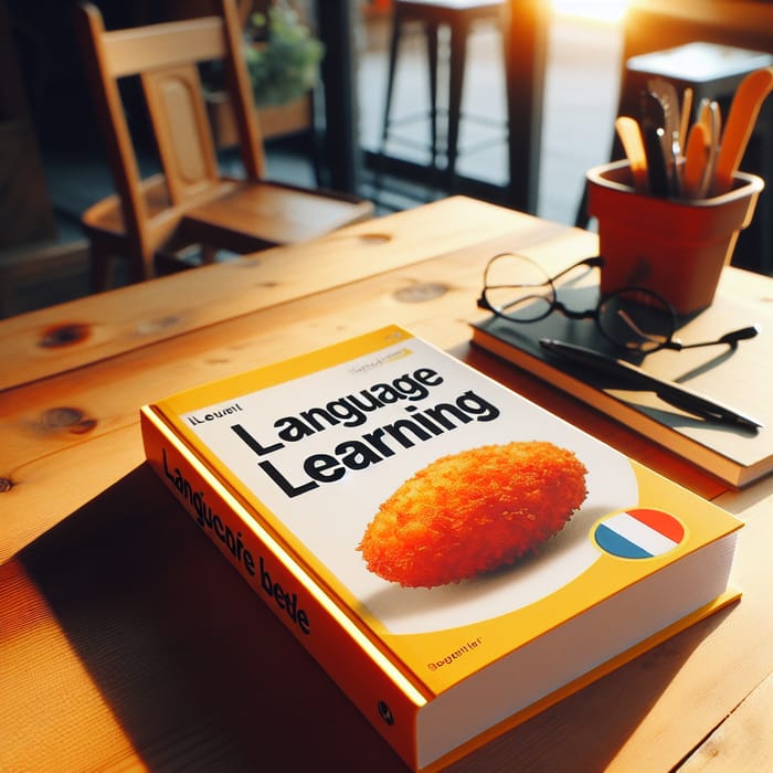 Language Learning Book with Croquette Symbol - Study Guide