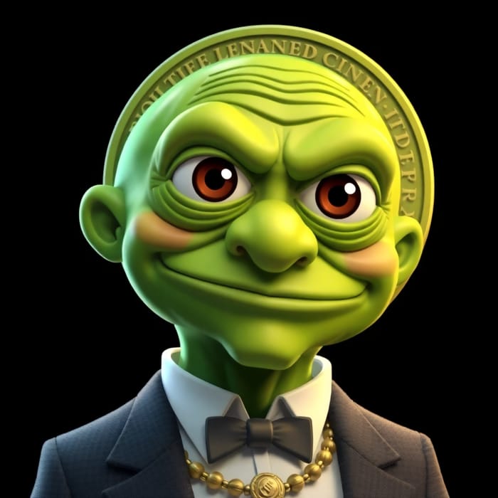 Pepe Meme Coin's Grandfather - A Fun Avatar