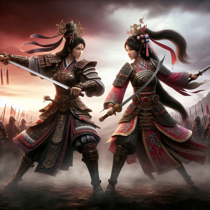 Epic Battle: Princess Wanner vs. Lady Diaochan