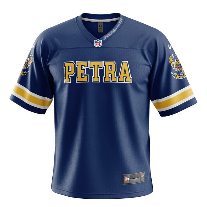 Retro NFL Jersey for Team Petra