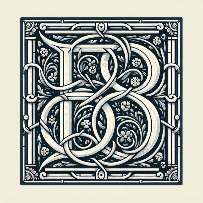 Elegant E B Monogram Design Ideas