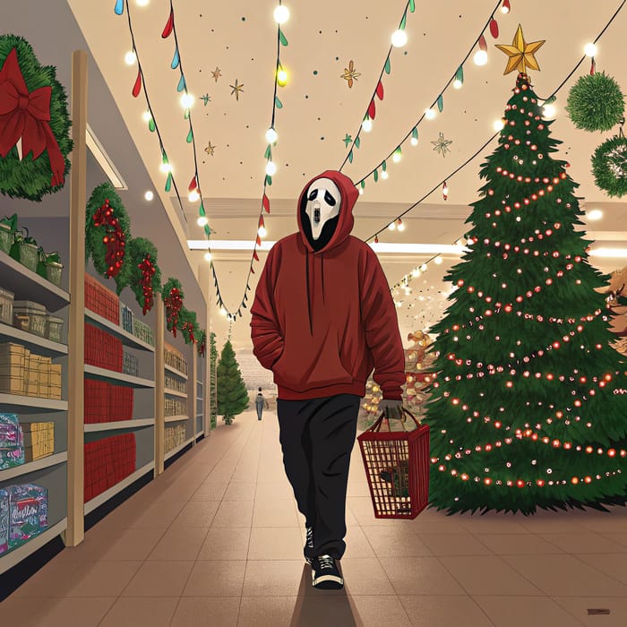 Ghostface Spotted in Christmas Store