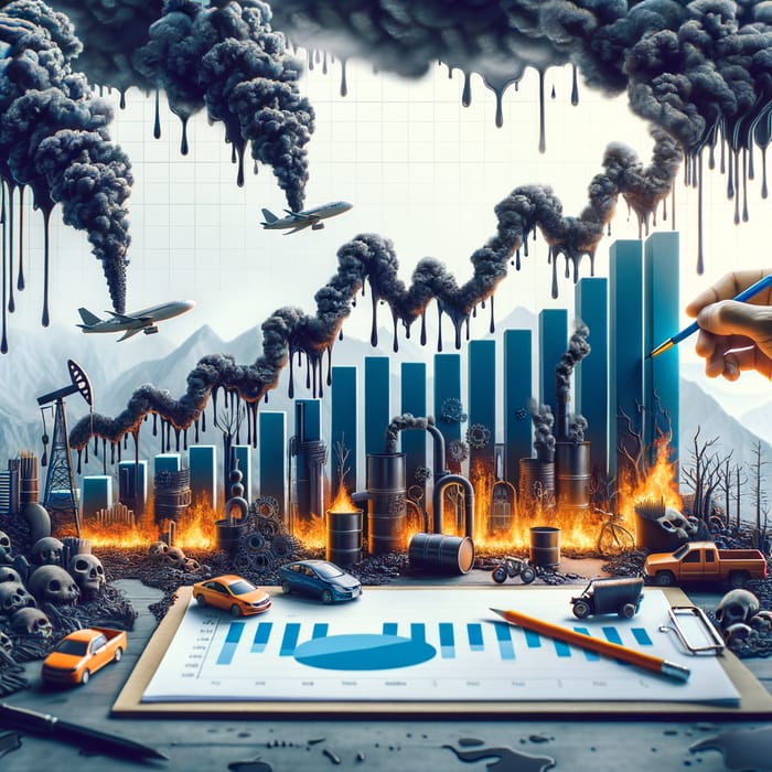 Rise in Pollution over Last 5 Years by Petroleum