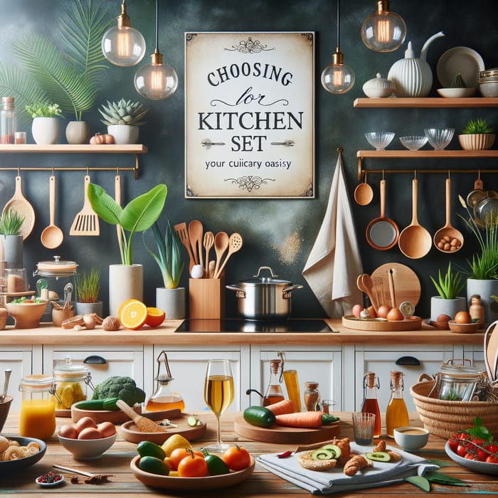 Choosing the Perfect Kitchen Set for Your Culinary Haven