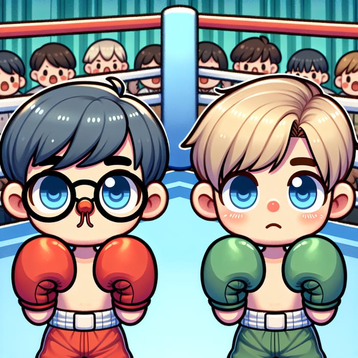 Milhouse vs Butters Boxing Match Clash