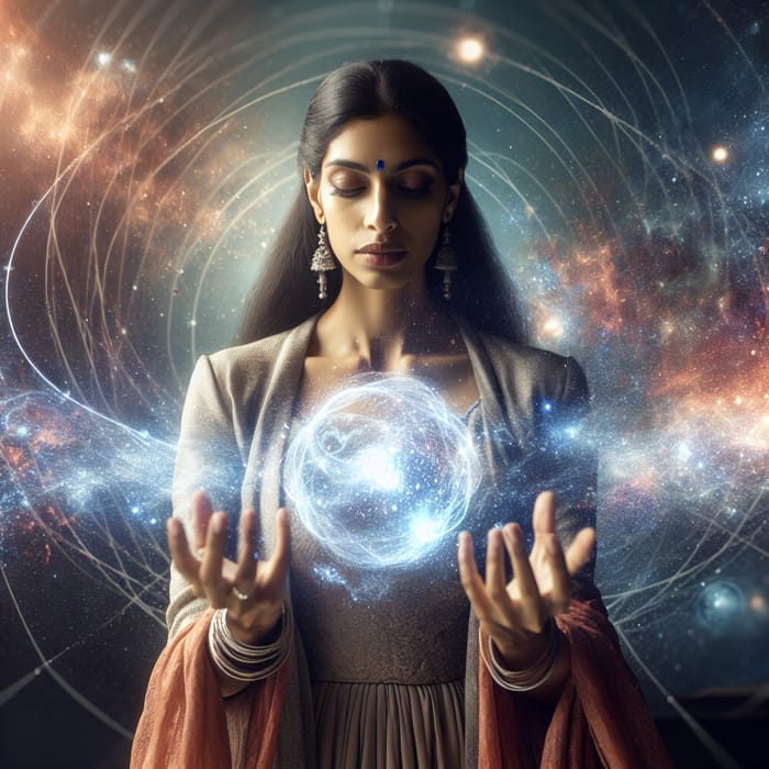 Creating Universe: Indian Woman's Dream Manifestation