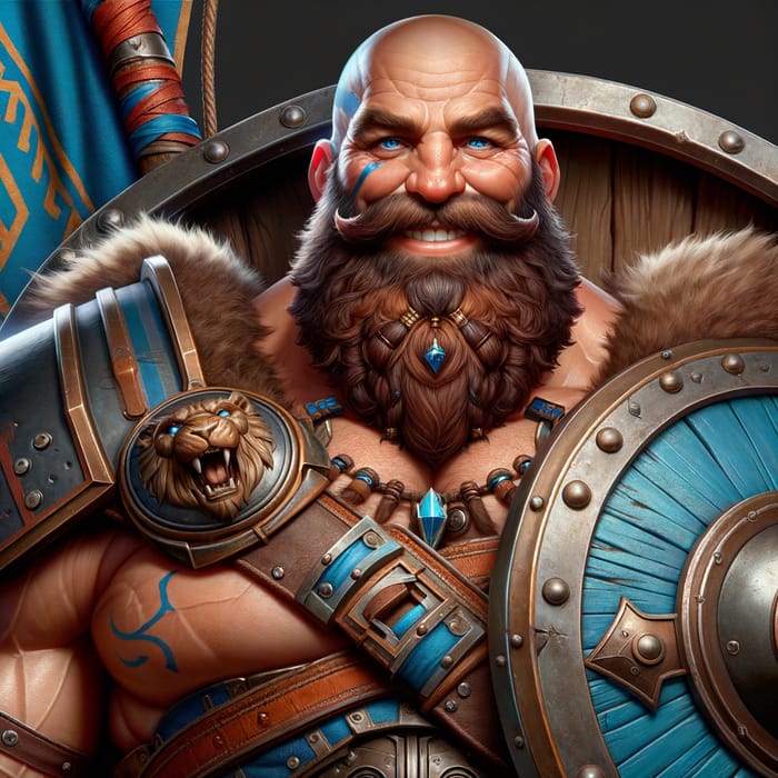 Braum - League of Legends Northern-European Warrior Concept