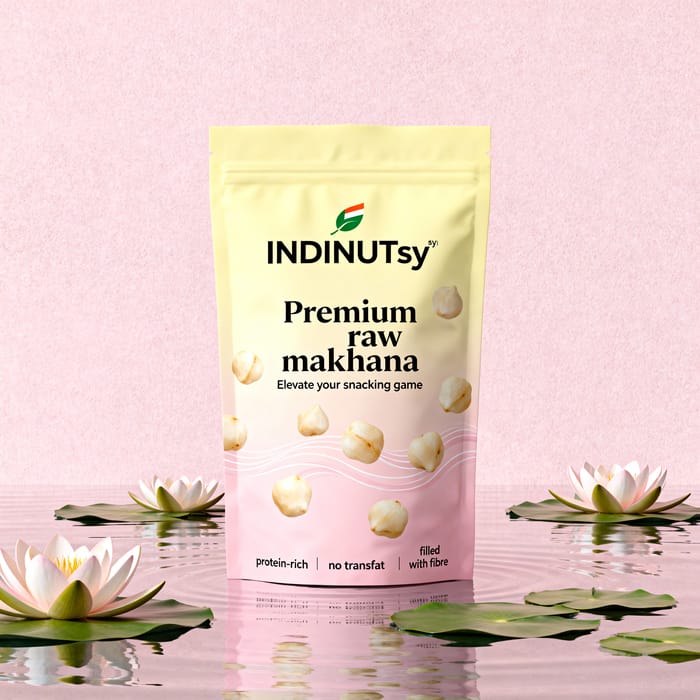 INDINUTsy Premium Raw Makhana - Elevate Snacking INDINUTsy Premium Raw Makhana - Elevate Snacking