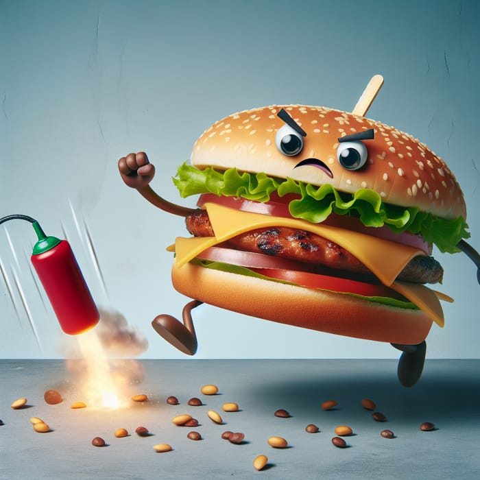 Reactive Hamburger: Surprising Culinary Fun