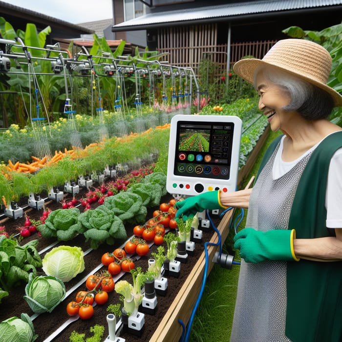 Automated Vegetable Garden: Cutting-edge Innovation