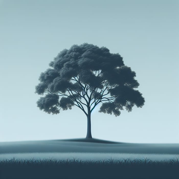 Tranquil Minimalistic Nature Scene