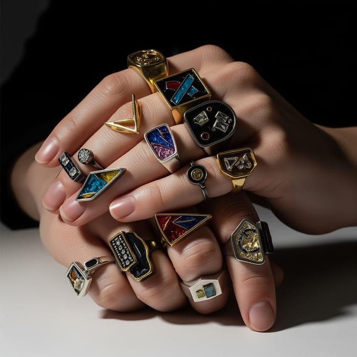 Avant-Garde Hand Jewelry: An Artistic Approach Avant-Garde Hand Jewelry: An Artistic Approach